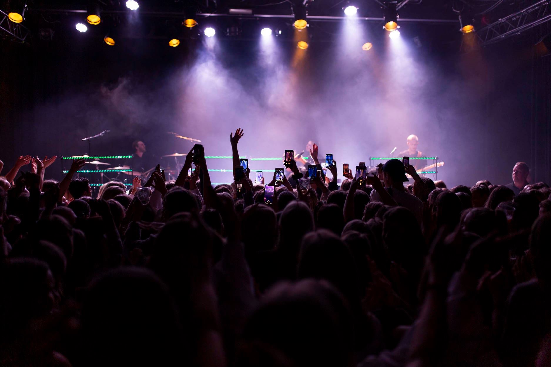 Bilde av publikum på USF Verftet