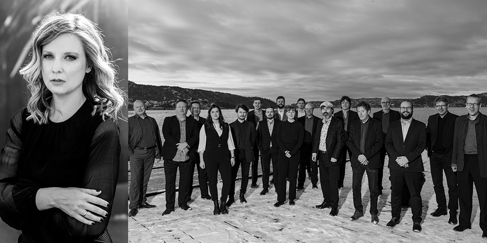 Bilde av Bergen Big Band og solist Vanessa Perica