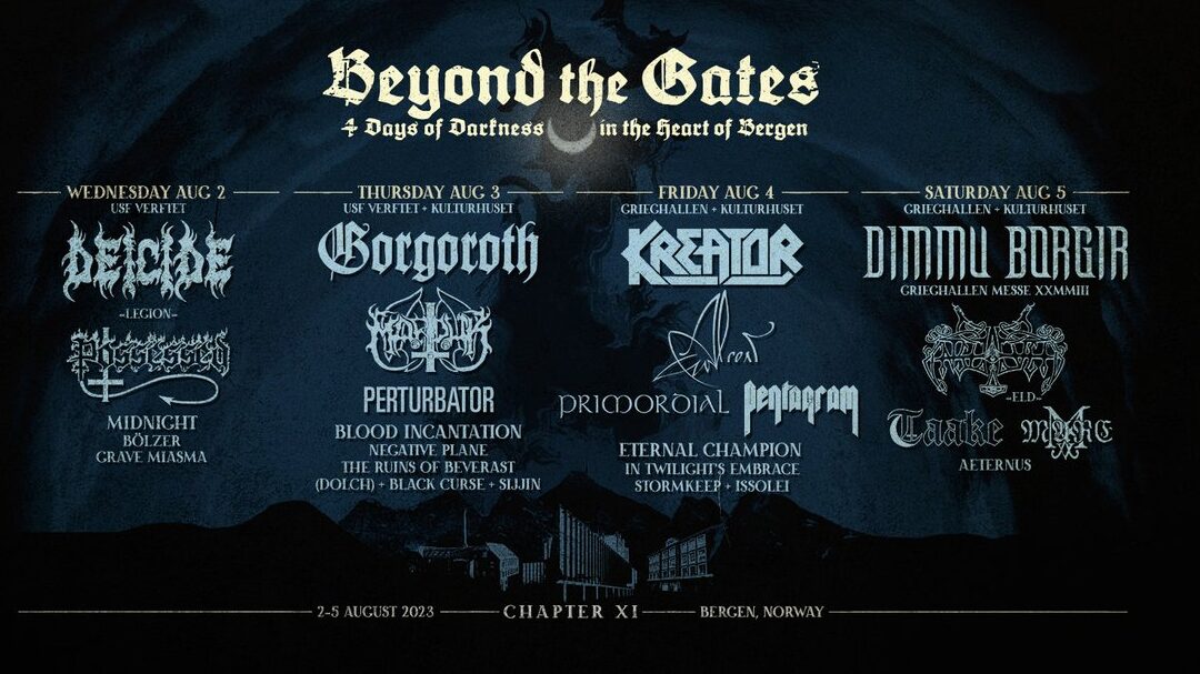 Illustrasjon for Beyond the Gates festival