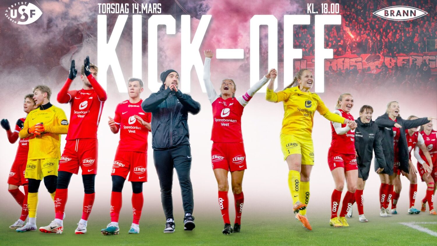 Brann fotball kick off