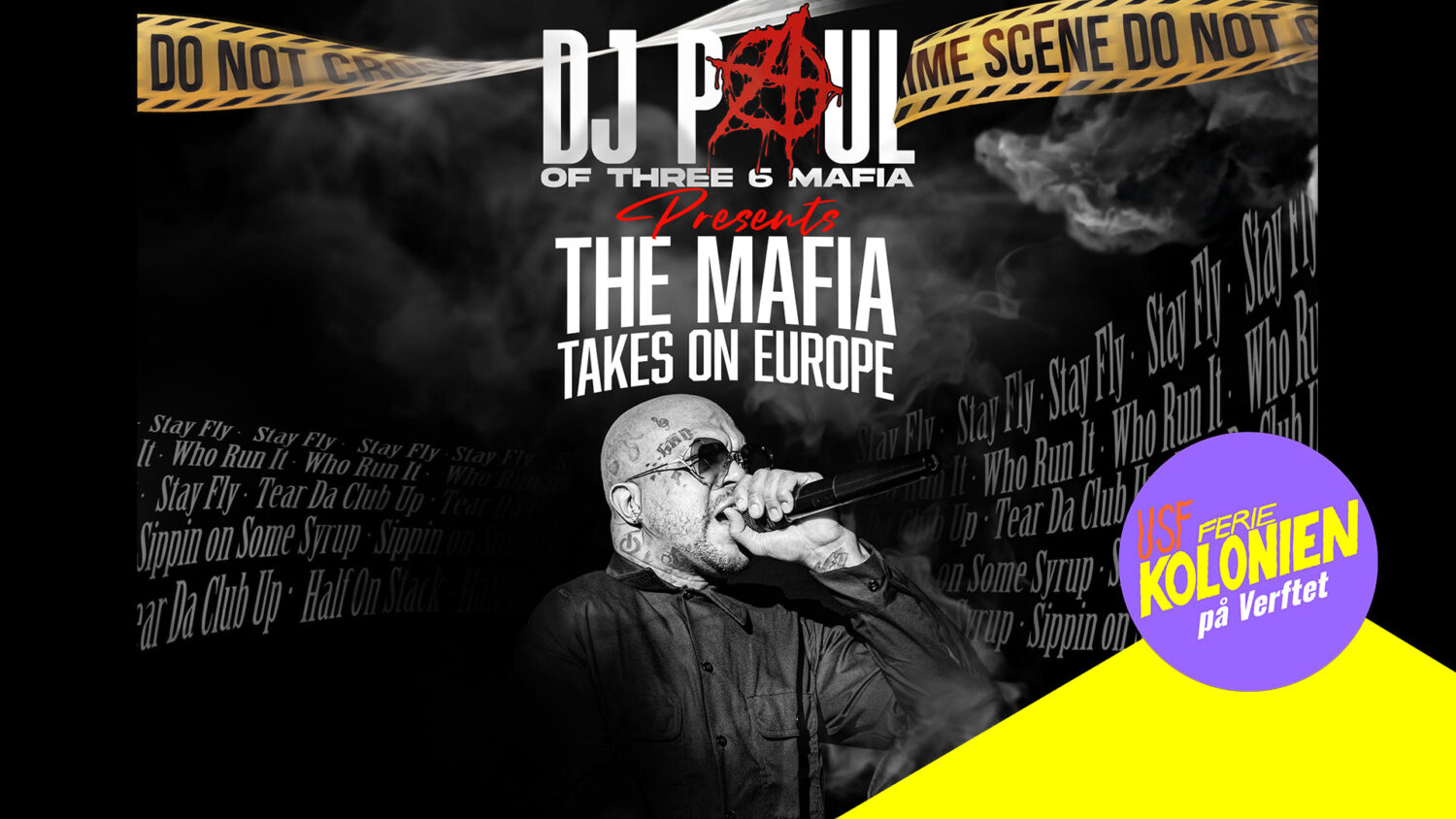 DJ Paul of Three 6 Mafia USF Verftet