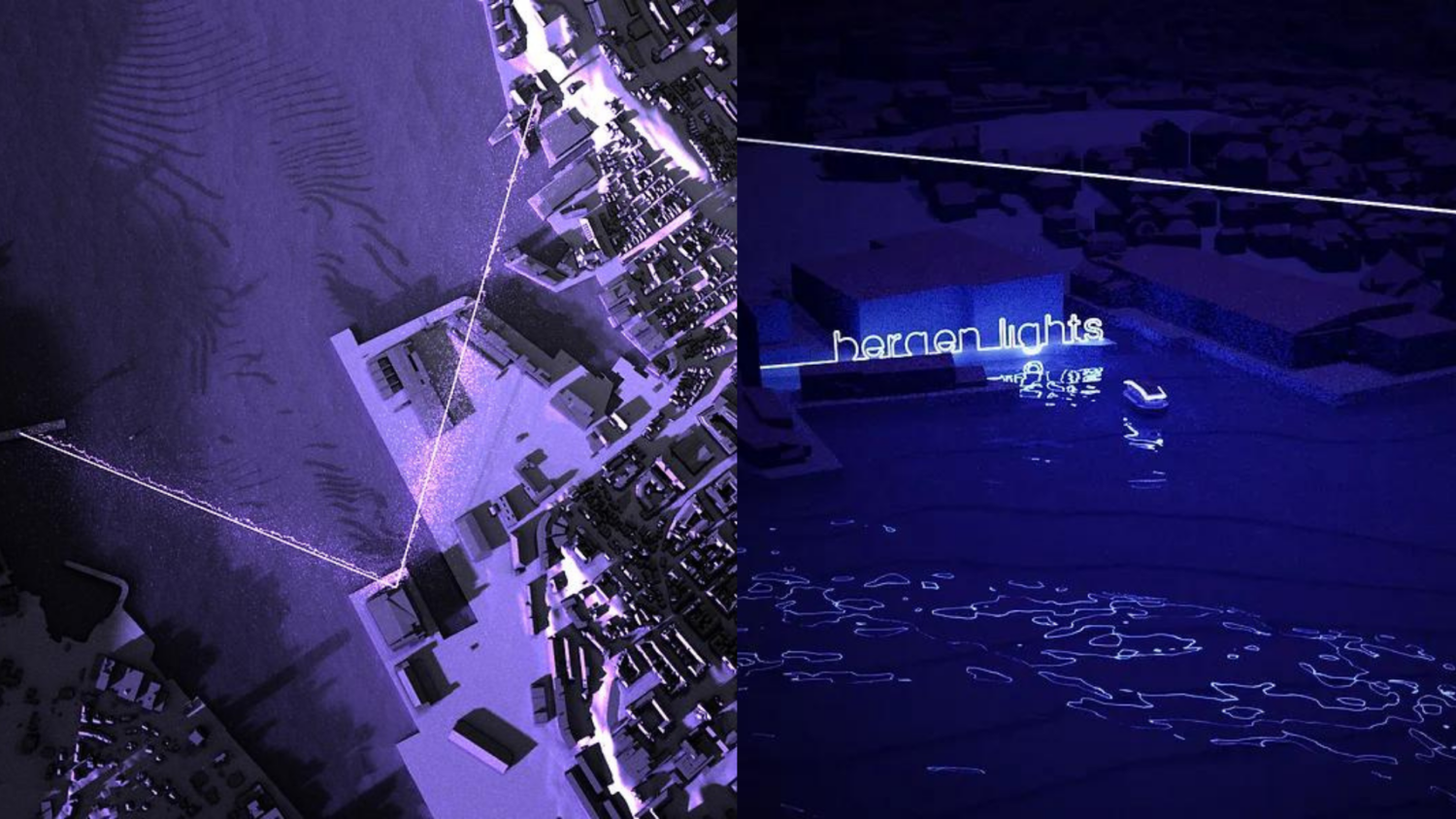 illustrasjon for Bergen Light festival