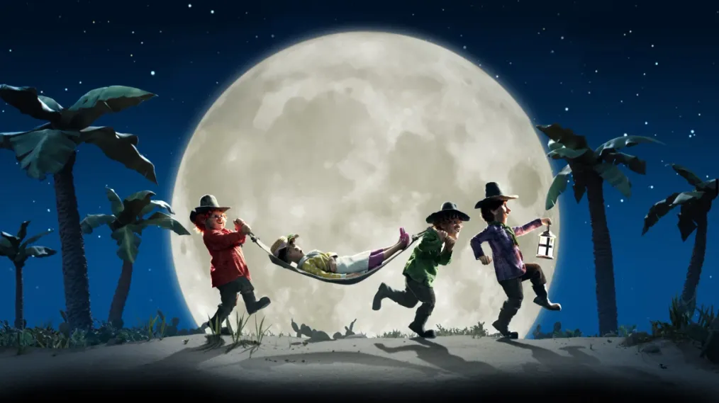 bilde av folk og røvere