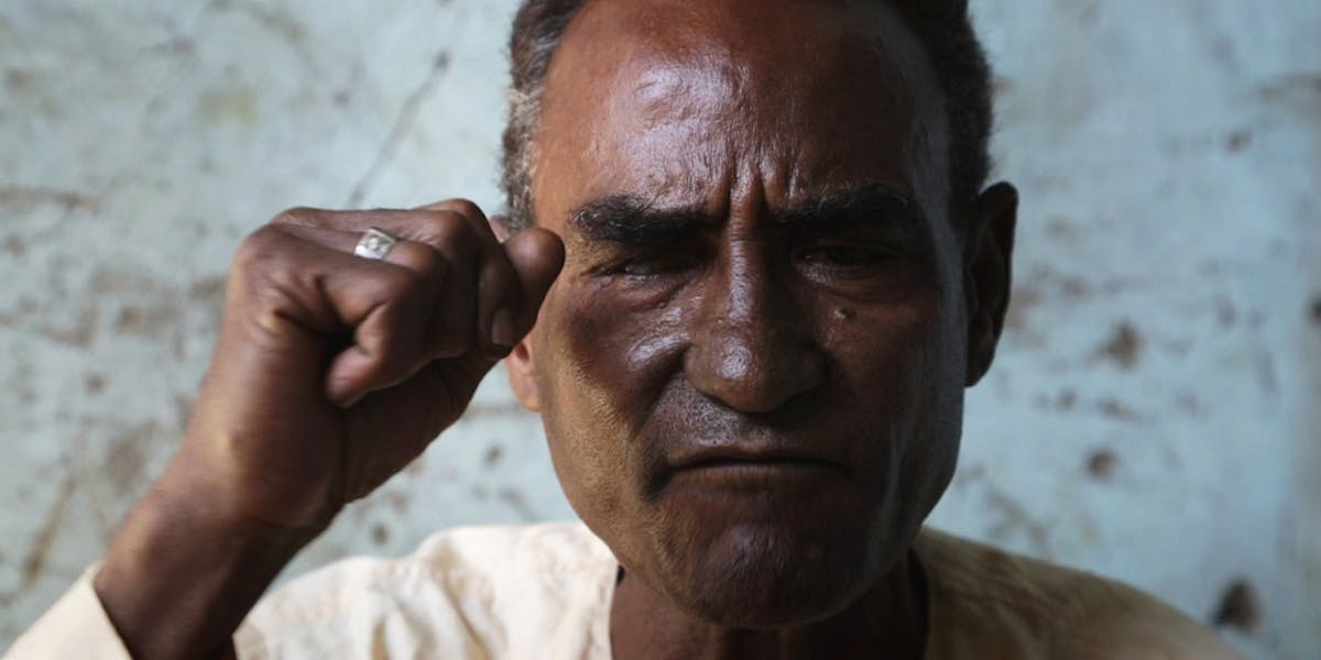 Bilde fra filmen Hissein Habré, une tragédie tchadienne.