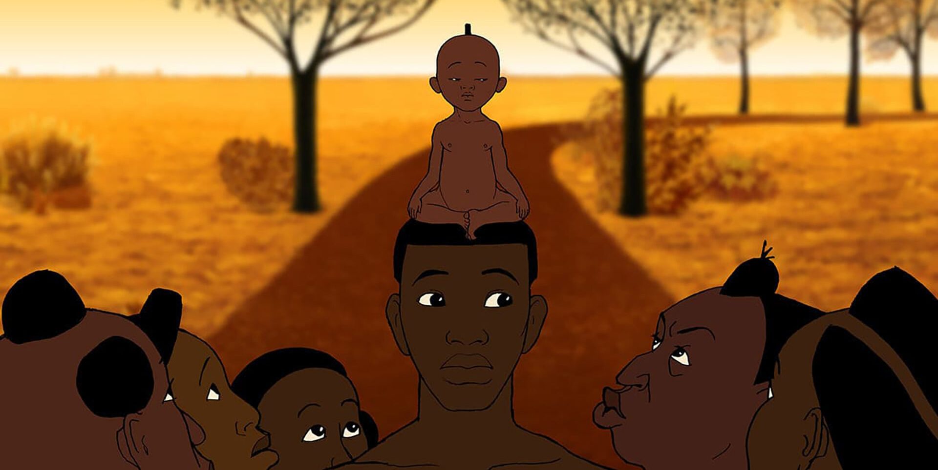 Bilde fra filmen Kirikou