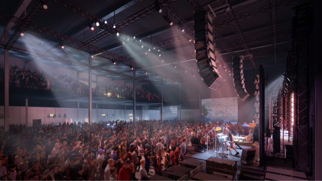 Illustrasjon av Kjødehallen Interiør 