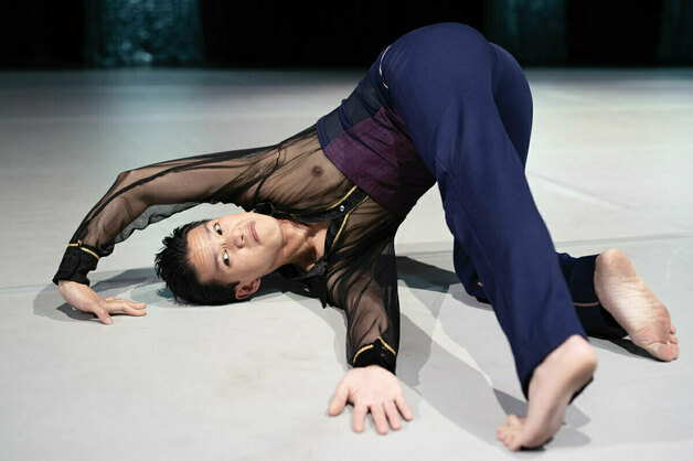 Bilde fra forestilling - en danser