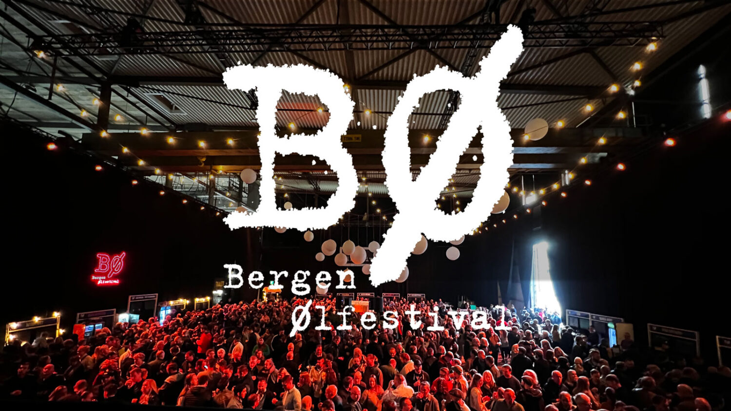 Bergen Ølfestival bilde fra Hallen USF