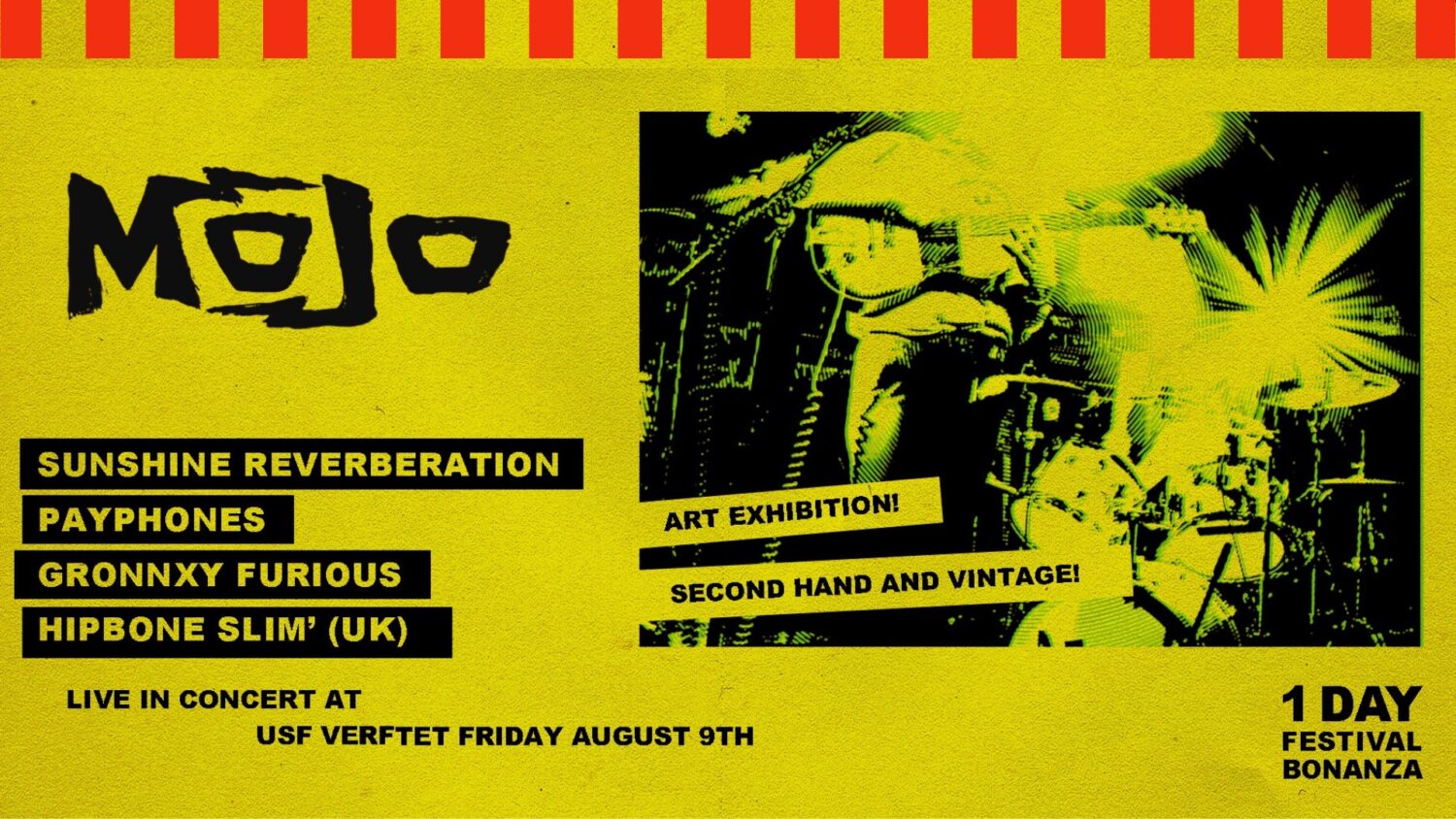 Mojo sommerfest USF Verftet